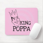 King Poppa T - Shirt und Geschenke Mousepad (Mit Mouse)