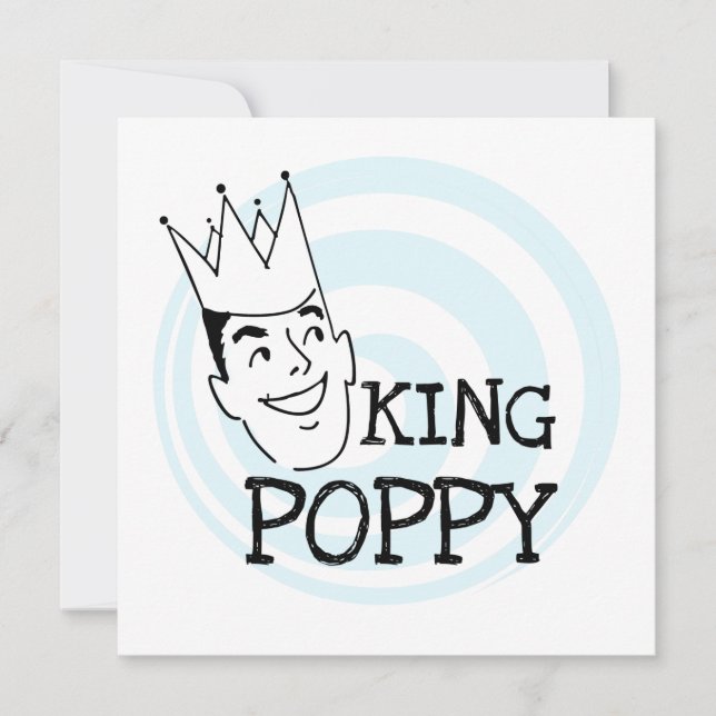 King Poppy T - Shirt und Geschenke (Vorderseite)