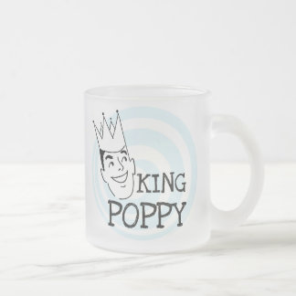 King Poppy T - Shirt und Geschenke Mattglastasse