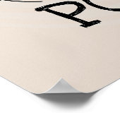 King Poppy T - Shirt und Geschenke Poster (Ecke)