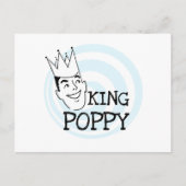 King Poppy T - Shirt und Geschenke Postkarte (Vorderseite)