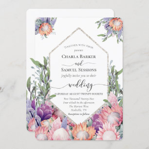 King Protea Bright Colored Exotic Flowers Program Programm