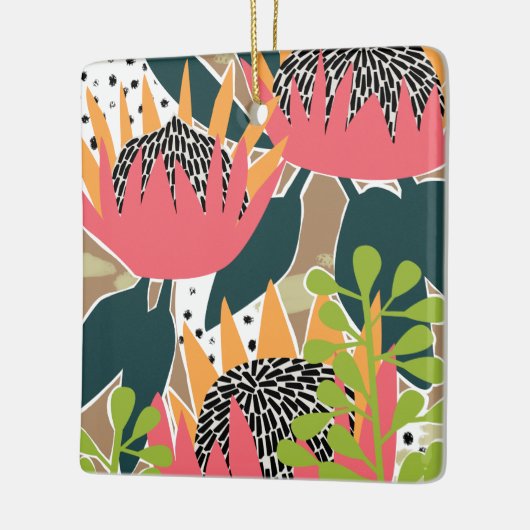 King Protea I Keramikornament (Links)