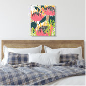 King Protea I Leinwanddruck (Insitu (Schlafzimmer))