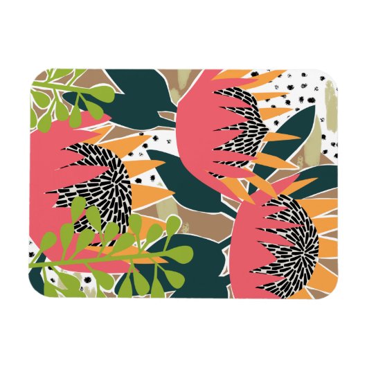 King Protea I Magnet (Horizontal)