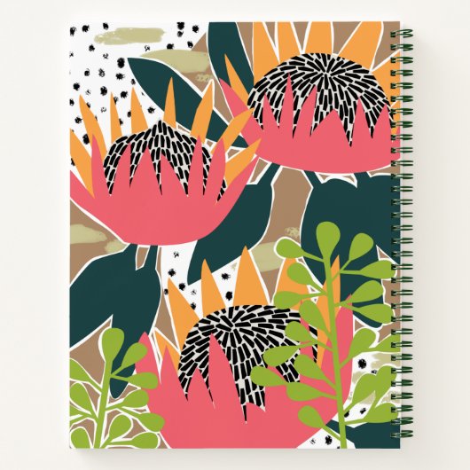 King Protea I Notizblock (Rückseite)