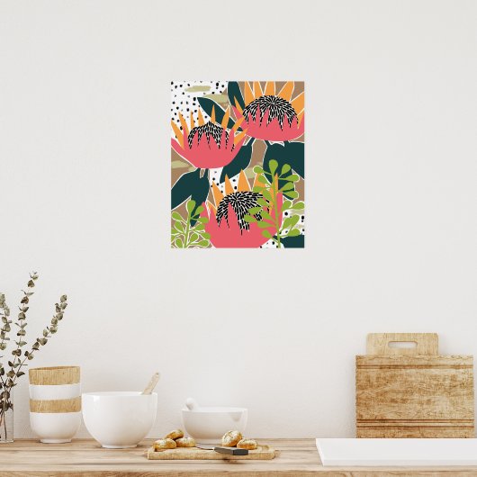 King Protea I Poster (Küche)