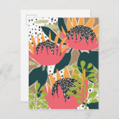 King Protea I Postkarte (Vorne/Hinten)