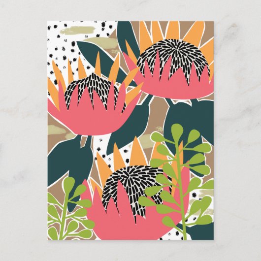 King Protea I Postkarte (Vorderseite)