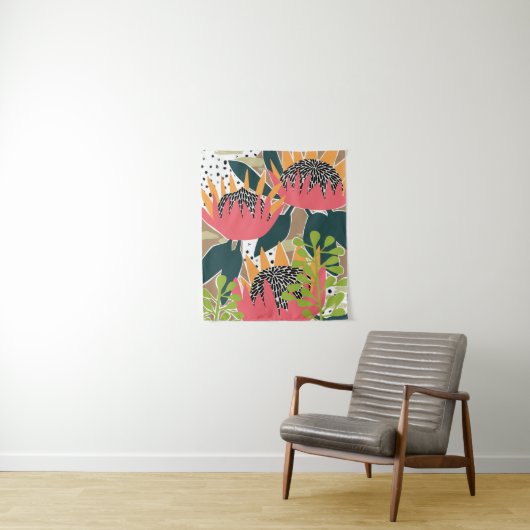 King Protea I Wandteppich (Beispiel)