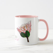 King Protea Schöne Tasse