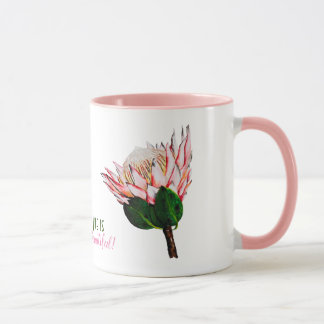 King Protea Schöne Tasse