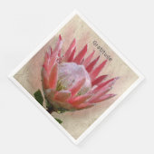 King Protea Serviette (Ecke)