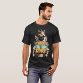 King Pug Halloween T-Shirt (Vorne ganz)