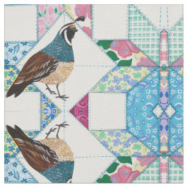 King Quail Ankunft für Tee Stoff