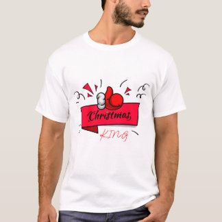 King & Queen Couple passen Weihnachten T-Shirt