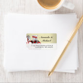 King & Queen Spielkarten Hochzeitsadressen-Labels Adressaufkleber (Insitu)