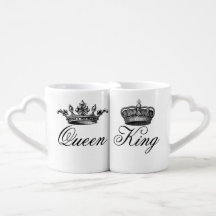 King & Queen Tasse Set