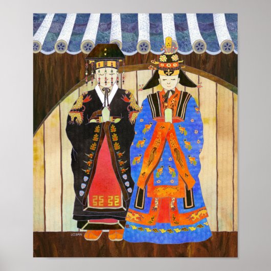 King & Queen's Wedding Poster (Vorne)