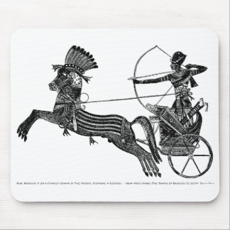 King Ramesses II Vintag ägyptische Art Mousepad! Mousepad