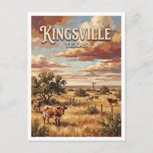 King Ranch Kingsville Texas Postkarte