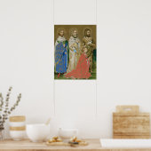 King Richard II - Wilton Diptych Poster (Küche)