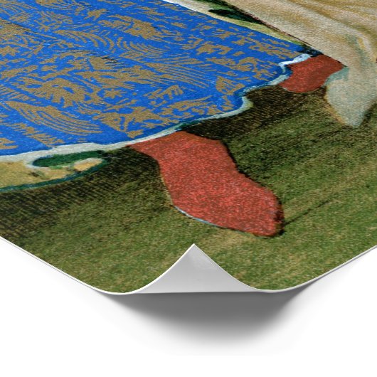 King Richard II - Wilton Diptych Poster (Ecke)