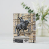 King Richard the Lionheart - Parlament - Postcard Postkarte (Stehend Vorderseite)