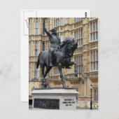 King Richard the Lionheart - Parlament - Postcard Postkarte (Vorne/Hinten)