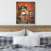 King Richard The Third Fox Leinwand (Insitu (Schlafzimmer))