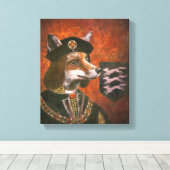 King Richard The Third Fox Leinwand (Insitu (Holzboden))