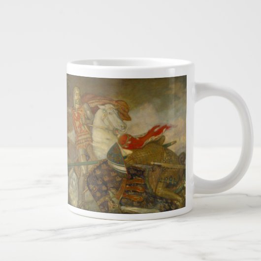 King Robert the Bruce Jumbo-Tasse (Rechts)