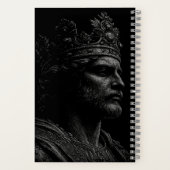 KING – Royal Crown Black Sketch Notebook | Boss Id Notizblock (Rückseite)