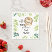 King Safari Baby Dusche Serviette (Beispiel)