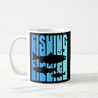 King Salmon Chinook Lachs Angeln Kaffeetasse