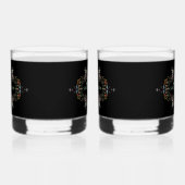 King Sargon Artwork Trinkbehälter Set Whiskyglas (Rechts)