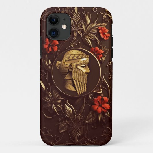 King Sargon iPhone / iPad Gehäuse Case-Mate iPhone Hülle (Rückseite)