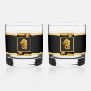 King Sargon Trinkbehälter Set Whiskyglas
