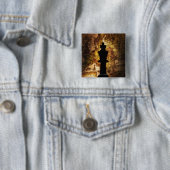 King Schach auf der alten Weltkarte Button (Beispiel)