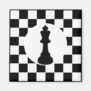 King Schach Piece - Magnet - Schach - Gastgeschenk