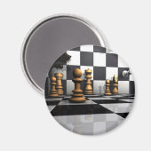 King Schach Play Magnet (Vorderseite/Rückseite)