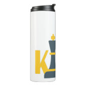 King Schach Player Thermosbecher (Nach links gedreht)