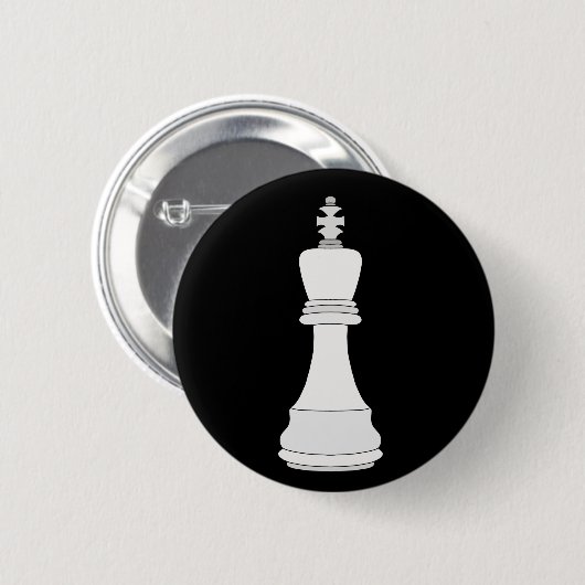 King Schess Button (Vorne & Hinten)