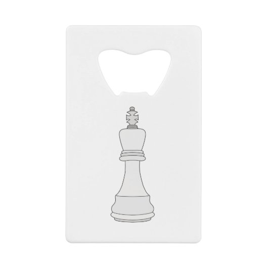 King Schess Geldbeutel Flaschenöffner (Vorderseite)