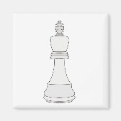 King Schess Magnet (Vorne)