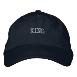 KING-schöne bestickte Super-Visor Baseballkappe