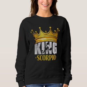 King Scorpio Horoskop Astrologie Zodiac-Zeichen Sweatshirt