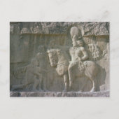 King Shapur I und Valerian Sassanian Postkarte (Vorderseite)