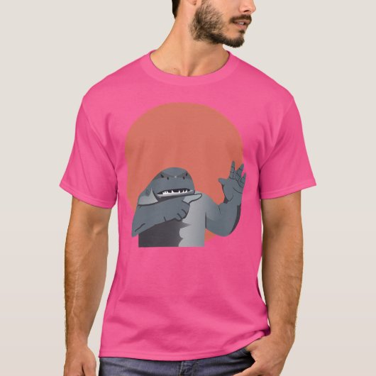 King Shark Hand T-Shirt (Vorderseite)