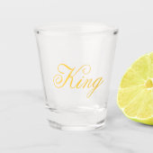 King Shot Glass Schnapsglas (Vorderseite)